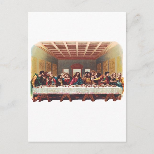 The Last Supper Postcard (Front)