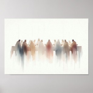 The last supper poster