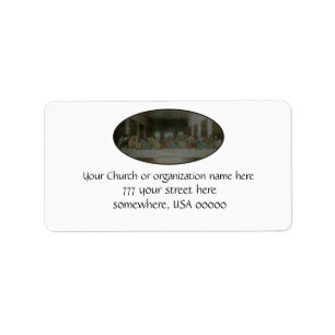 The Last Supper Vintage Label