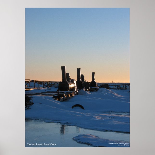 The Last Train to Snow Where Poster (Front)