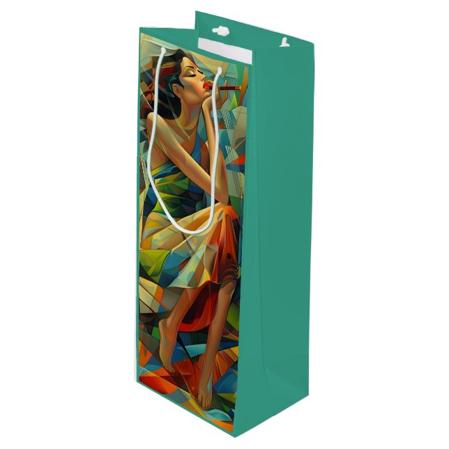 THE LAST VISITOR WINE GIFT BAG (Front Angled)