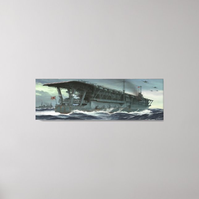 The last voyage of the Kaga Print (Front)