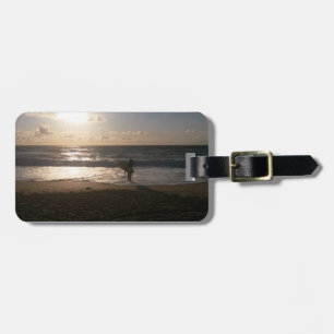 The Last Wave Surfer Luggage Tag