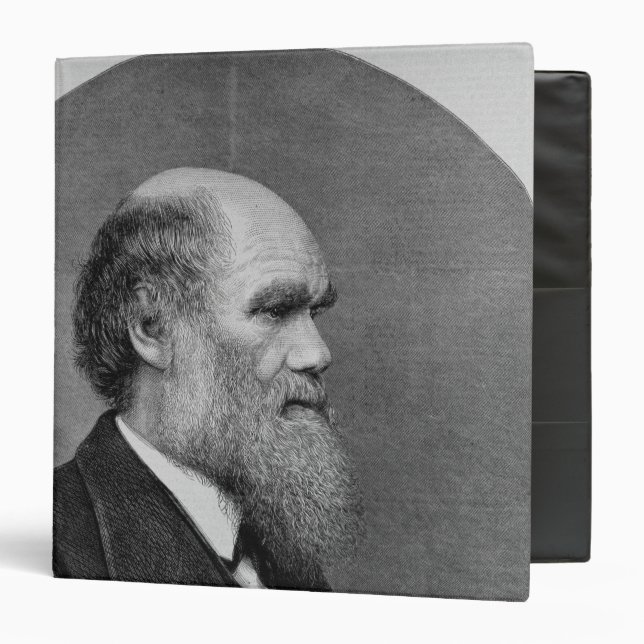 The Late Mr C. R. Darwin, FRS, LLD Binder (Front/Inside)