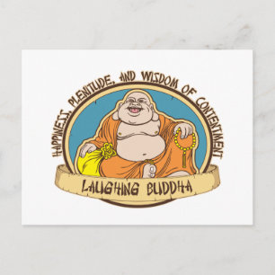 The Laughing Buddha Postcard