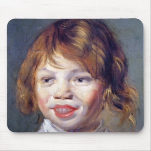 The Laughing Child Mouse Pad