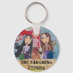 the laughing gypsies keychain