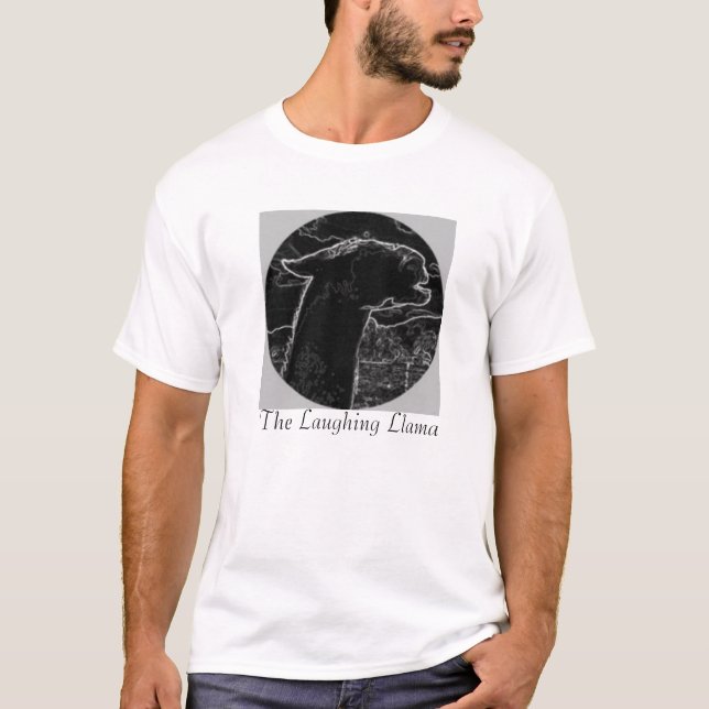 The Laughing Llama T-Shirt (Front)