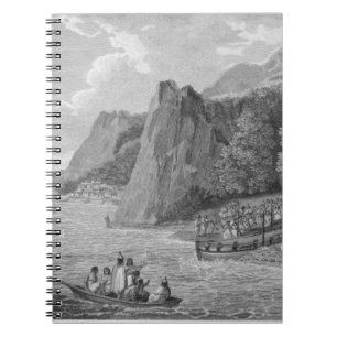 The Launch of the North West America at Nootka Sou Notebook