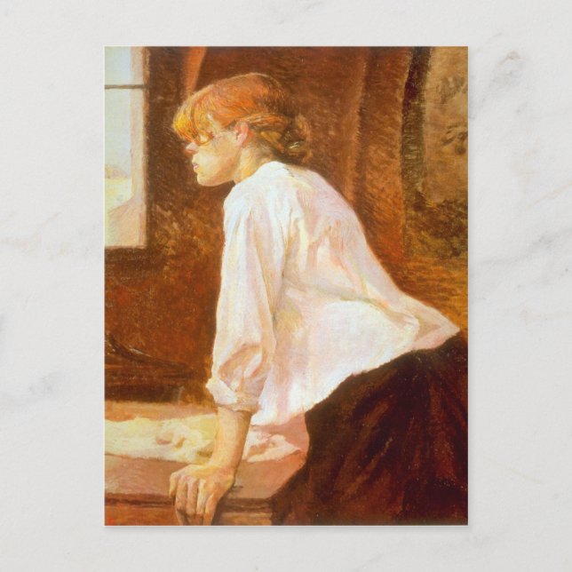 The Laundress by Toulouse-Lautrec Postcard (Front)