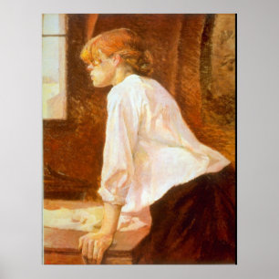 The Laundress by Toulouse-Lautrec Poster