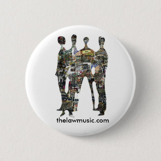The Law - Silhouette - Badge 2 Inch Round Button
