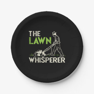 The Lawn Whisperer  Paper Plate