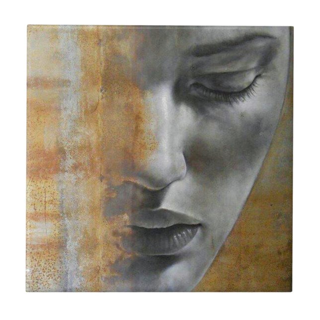 The laws of compassion tile (Front)