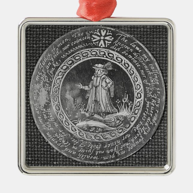 The Lawyer Metal Ornament (Front)