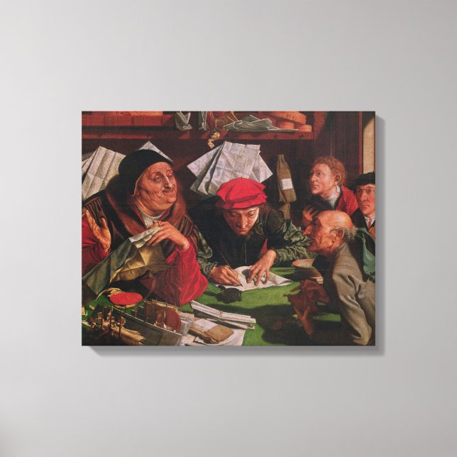 The Lawyer's Office, c.1545 Canvas Print (Front)