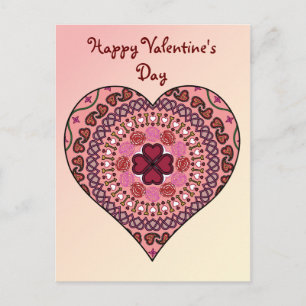 The Layers of the Heart Postcard