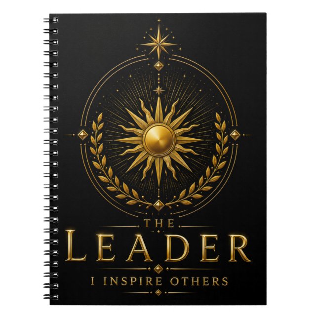 The Leader Archetype Self-Discovery Notebook (Front)