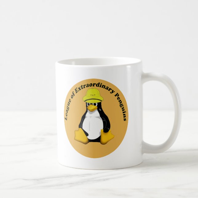 The League of Extraordinary Penguins Coffee Mug (Right)