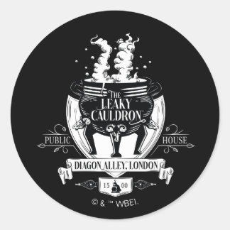 THE LEAKY CAULDRON™ Shop Graphic Classic Round Sticker