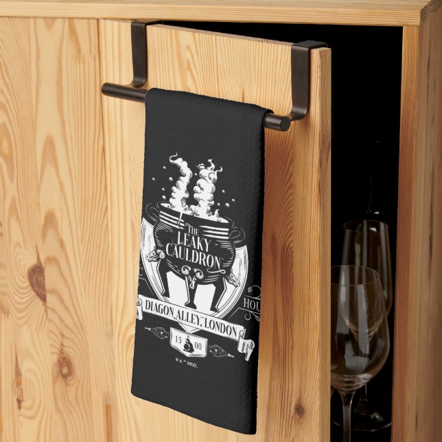 THE LEAKY CAULDRON™ Shop Graphic Kitchen Towel (Thirds Fold)