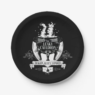 THE LEAKY CAULDRON™ Shop Graphic Paper Plate