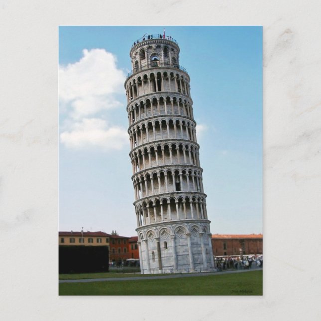The Leaning Tower of Pisa 2 Postcard (Front)