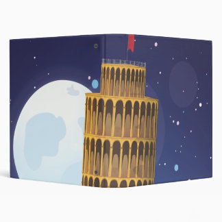 The Leaning tower of Pisa, Italy Binder