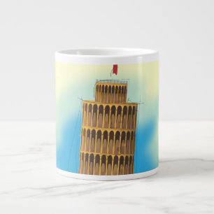 The Leaning Tower of Pisa Large Coffee Mug