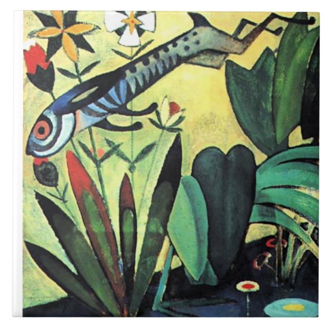 The Leap of the Rabbit Tile (Front)