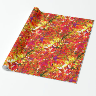 The Leaves of Fall Wrapping Paper