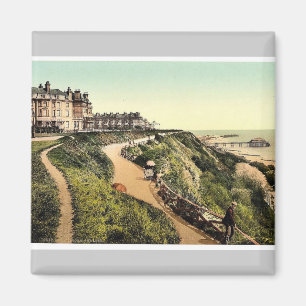 The Lees i.e., Leas, Folkestone, England magnifice Magnet
