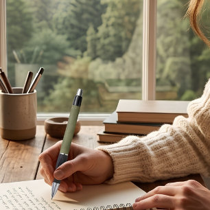The Legacy Personalized Author Green Pen