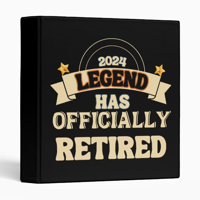 The legend has officially retired binder (Front/Spine)