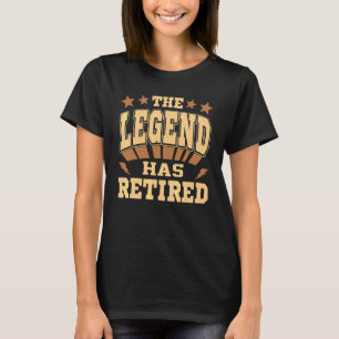 The Legend Has Retired 2022 Mens Women Fathers Mot T-Shirt