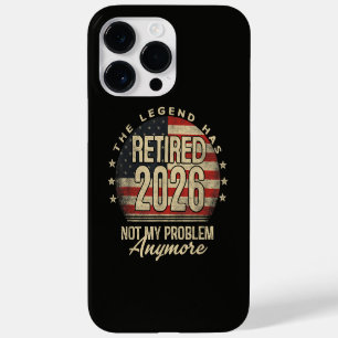 The Legend Has Retired 2026 Funny  Case-Mate iPhone 14 Pro Max Case