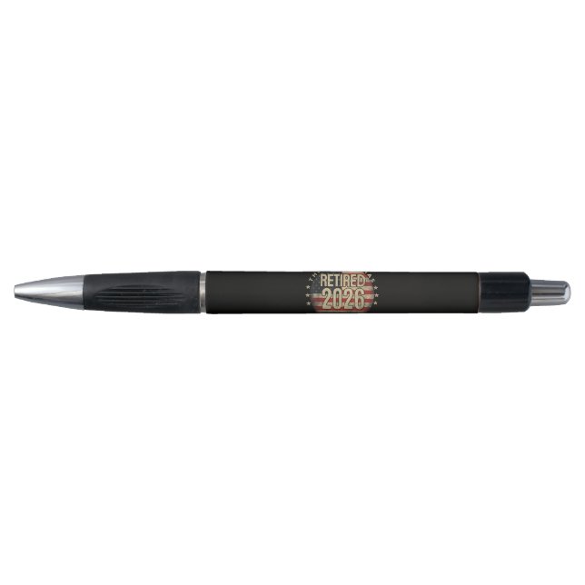 The Legend Has Retired 2026 Funny  Pen (Front)