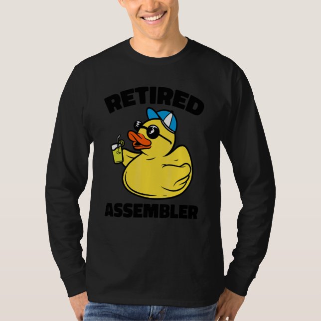 The Legend Has Retired Assembler 1 T-Shirt (Front)