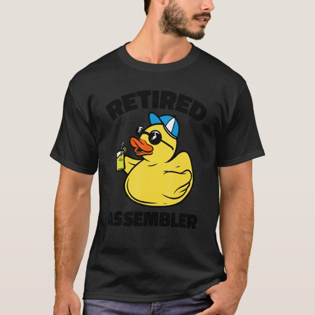 The Legend Has Retired Assembler 1 T-Shirt (Front)
