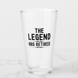 The legend has retired glass