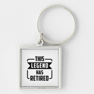 the legend has retired keychain