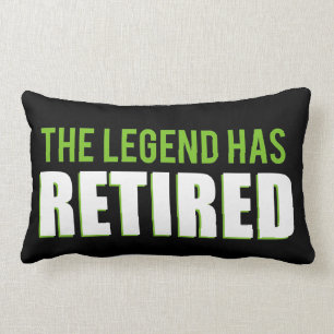 The Legend Has Retired Lumbar Pillow