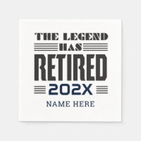 The Legend Has Retired Retirement Paper