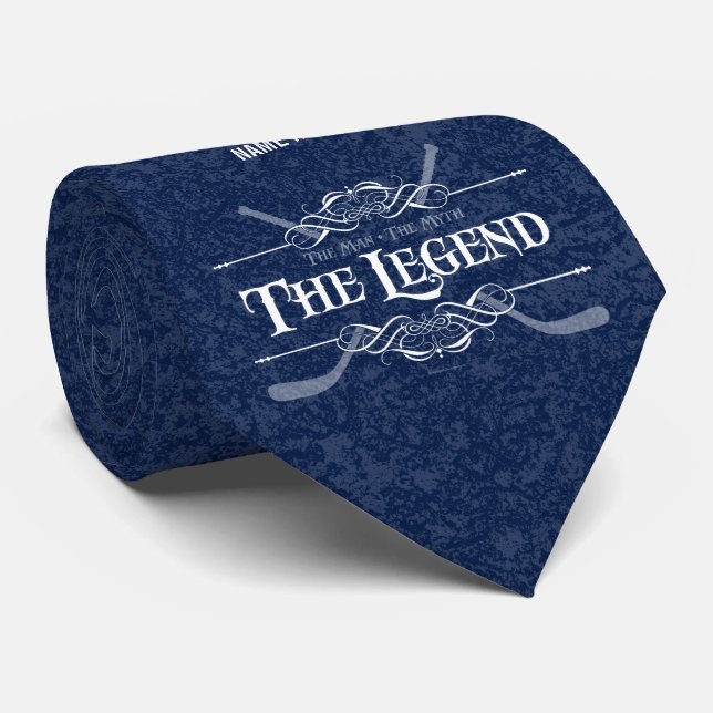 The Legend (Hockey) Tie (Rolled)