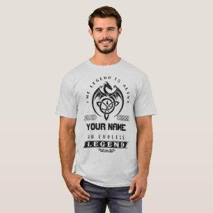 The legend is alive, an andless legend T-Shirt