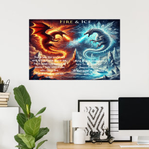 The Legend of Fire and Ice Poster