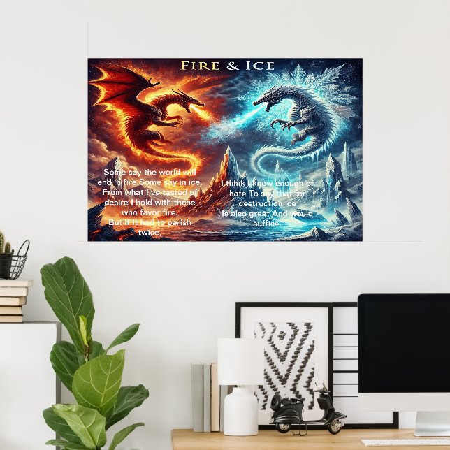 The Legend of Fire and Ice Poster (Home Office)