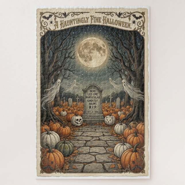 The Legend of Silas Pumpkinseed Jigsaw Puzzle (Vertical)