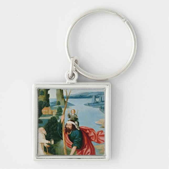 The Legend of St. Christopher Keychain (Front)