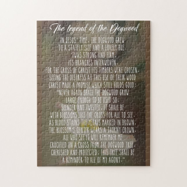 The Legend of the Dogwood Puzzle (Vertical)